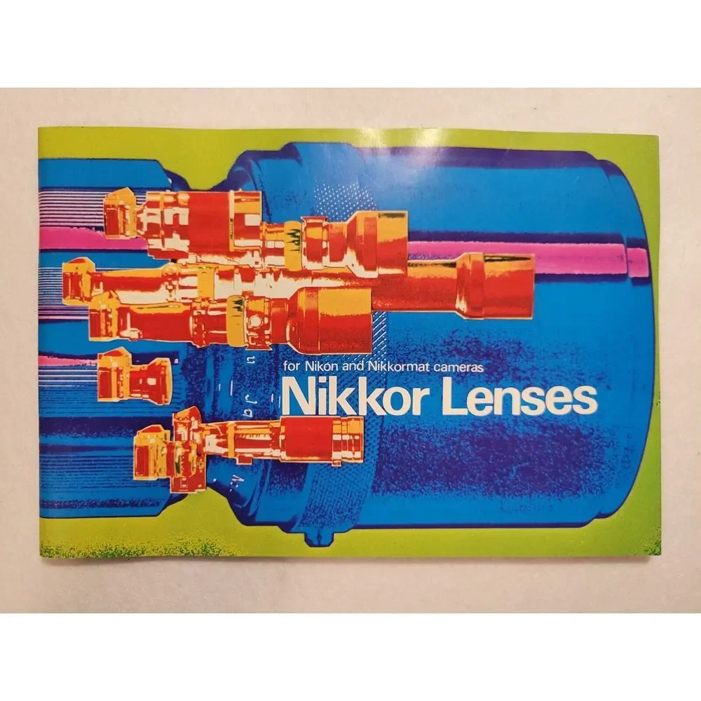 Lot‎ Of Vintage Nikon/Kodak Camera Brochure/Manuals - Nikkor, Close-up, Carousel